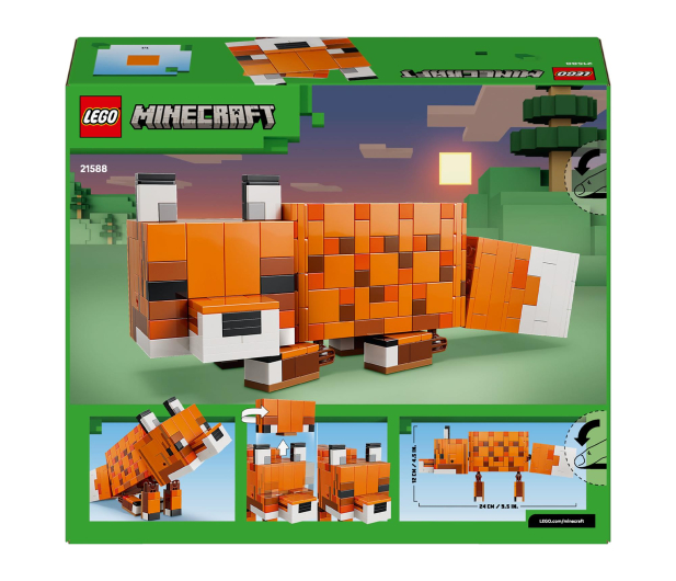 LEGO MINECRAFT 21588 Lis - 1473421 - zdjęcie 13